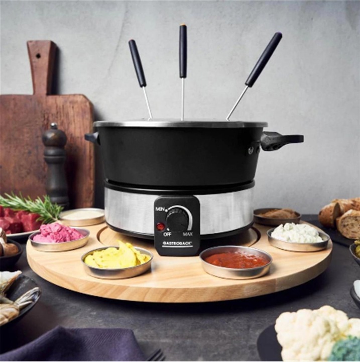 Image du produit Gastroback All-in-One (Fondue au chocolat, Fondue au fromage)