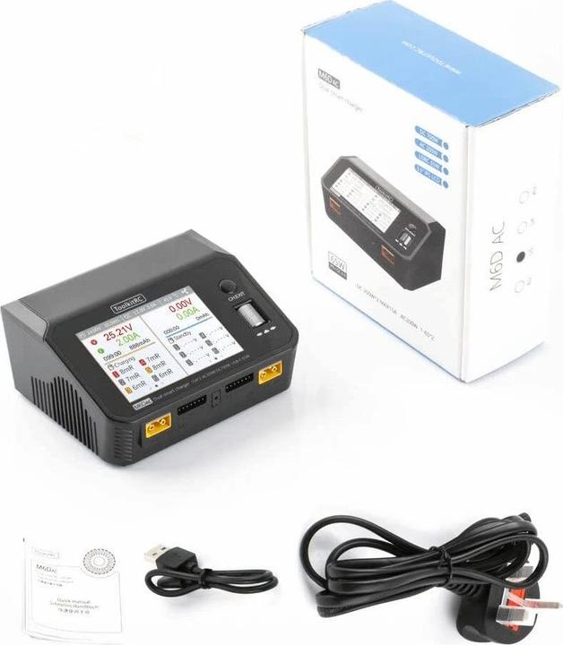Image du produit Toolkitrc Chargeur double M6DAC AC/DC 500 W 2-6S