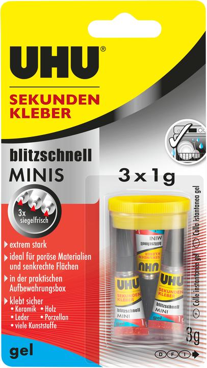 Produktbild UHU Blitzschnell Minis (3 g)