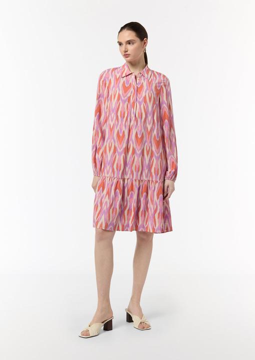 Image du produit Comma Kleid Kleid aus Viskose mit All-over-Print (36)