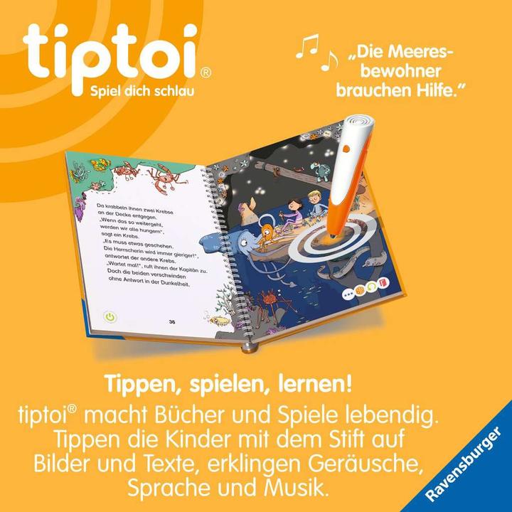 Image du produit tiptoi Lese-Lausch-Abenteuer Tiefsee (Allemand, Annette nouveau fermier, Nikolai Renger, 2023)
