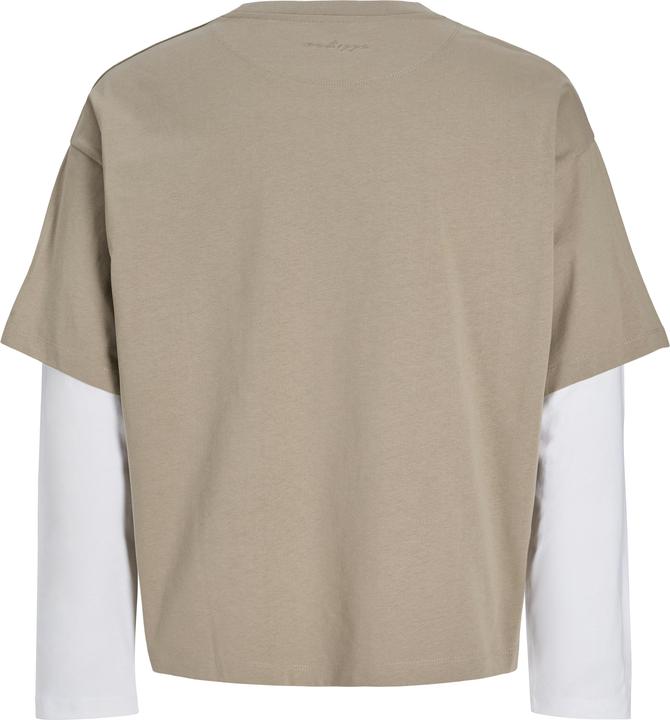 Produktbild Jack & Jones Jcobiarritz Doublelayer Tee Ls Styd Ss26 (M)