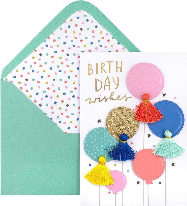 American Crafts Souhaits d'anniversaire en 3D (1 pcs)