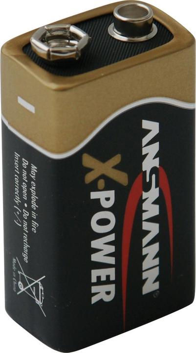 Produktbild Ansmann X-Power (1 Stk., 9V Block, 550 mAh)