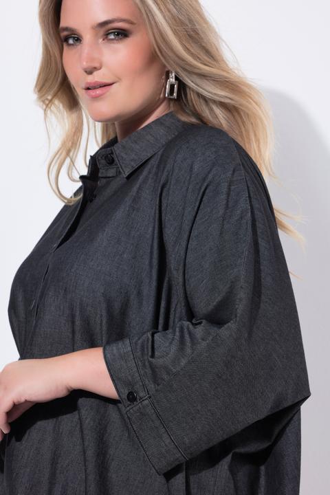 Immagine prodotto Miamoda Blusa dal taglio oversize con maniche a 3/4 a pipistrello (46, 48)