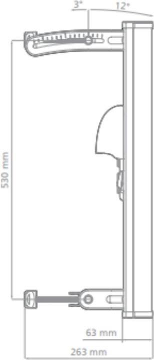 Immagine prodotto RF-Elements Classe Sector Carrier - 13.8 dBi - 2.4 - 2.485 GHz - 50 Ohm - 108° - 100° - Secto