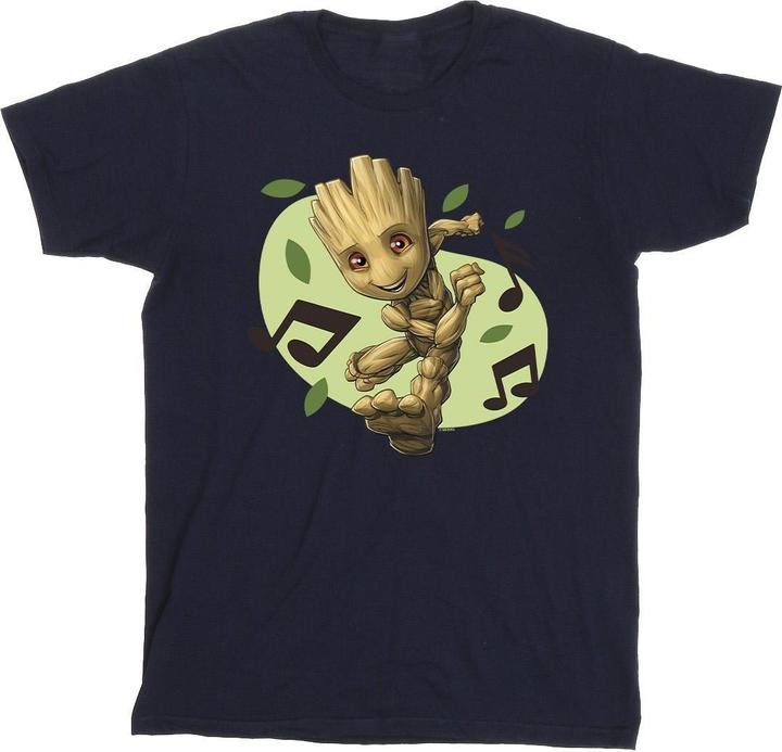 Produktbild Guardians Of The Galaxy Groot Musical Notes TShirt Mädchen (140, 146)