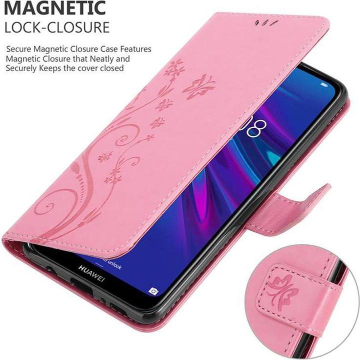 Immagine prodotto Cadorabo Copertina del libro di fiori (Huawei Y6 (2019))