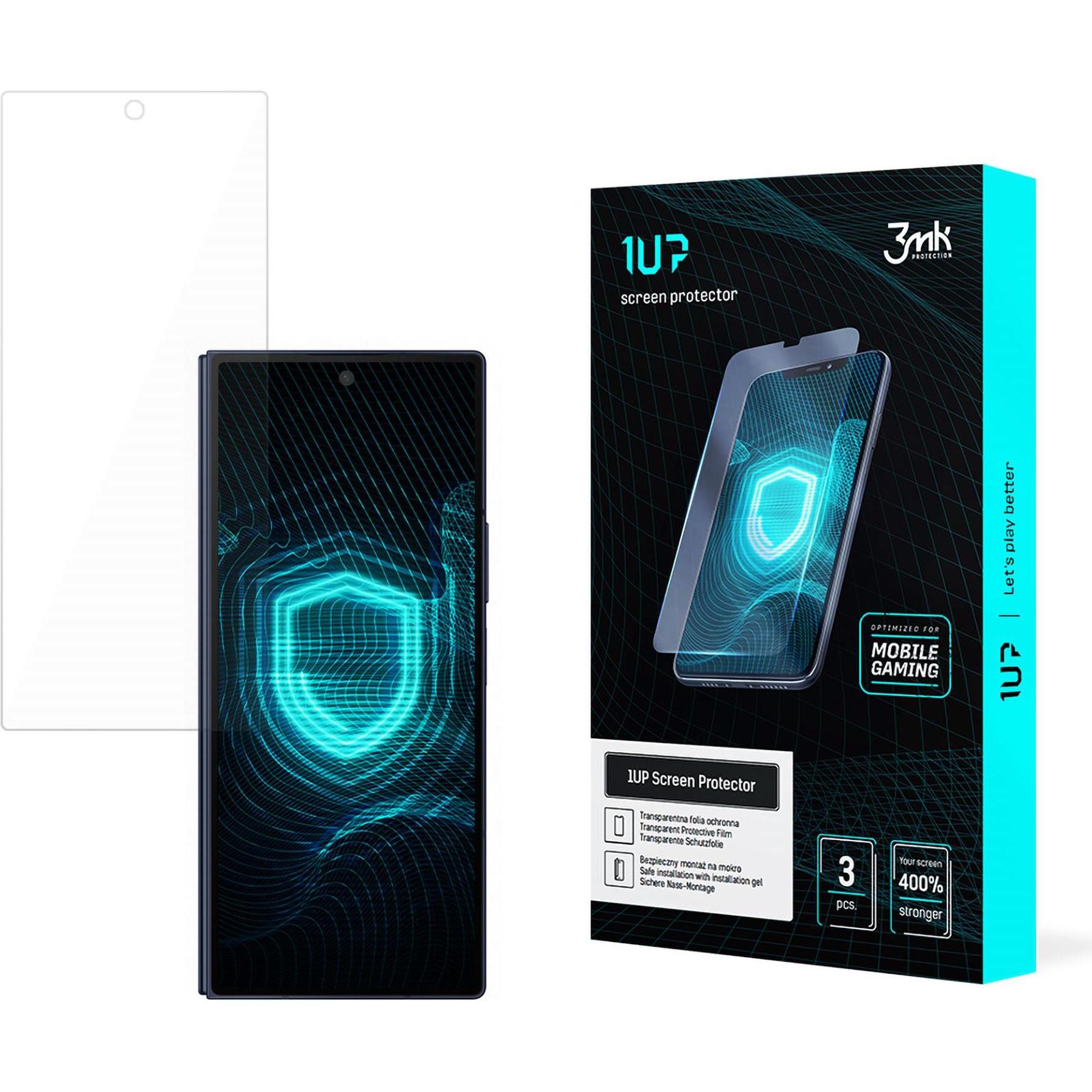 3MK 1UP pro Samsung Galaxy Z Fold 6 (front) (5903108586191) (3 Stück, Samsung Galaxy Z Fold6), Smartphone Schutzfolie, T...