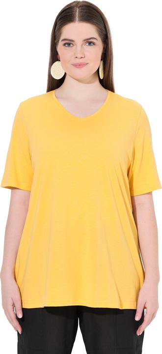 Produktbild Ulla Popken T-Shirts, 2er-Pack, V-Ausschnitt, Halbarm (50, 52)