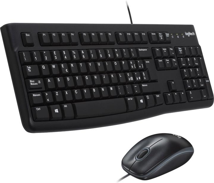 Productafbeelding Logitech MK120 Toetsenbord USB QWERTY Italiaans (IT, Bedraad)