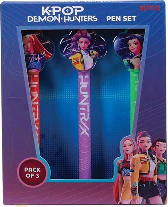 Image du produit Blue Sky KPop Demon Hunetrs pack 3 stylos (3x)