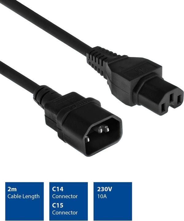 Image du produit ACT Câble d'alimentation 230V (2 m)