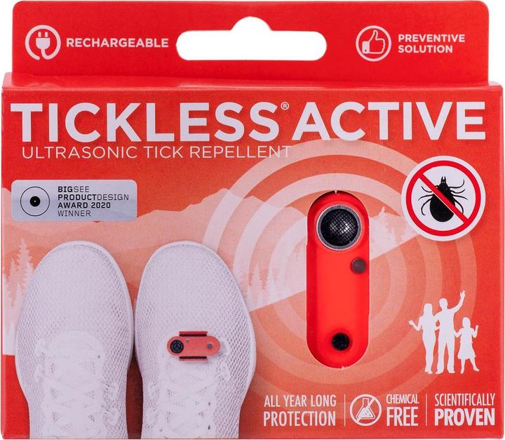 Image du produit Tickless Active, Automatique, Insectifuge, Corail, Batterie