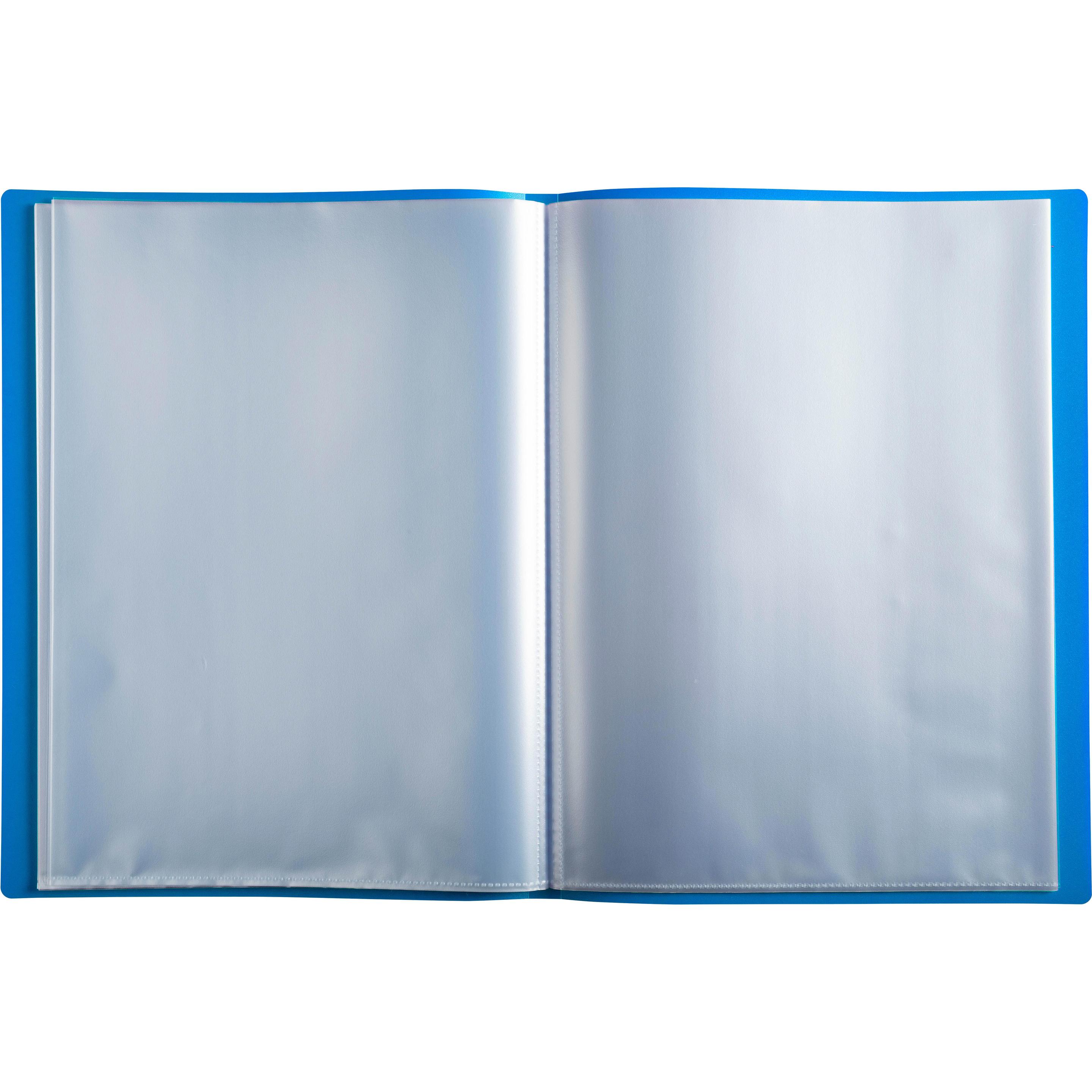 Thumbnail - Exacompta, Mappe, Sichtbuch PP Taschen blau (A4, 1 x)