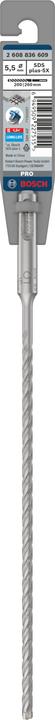 Actual product image Bosch Professional Zubehör PRO SDS plus-5X hammer drill bit, 5.5 x 200 x 260 mm (5.50 millimetres)