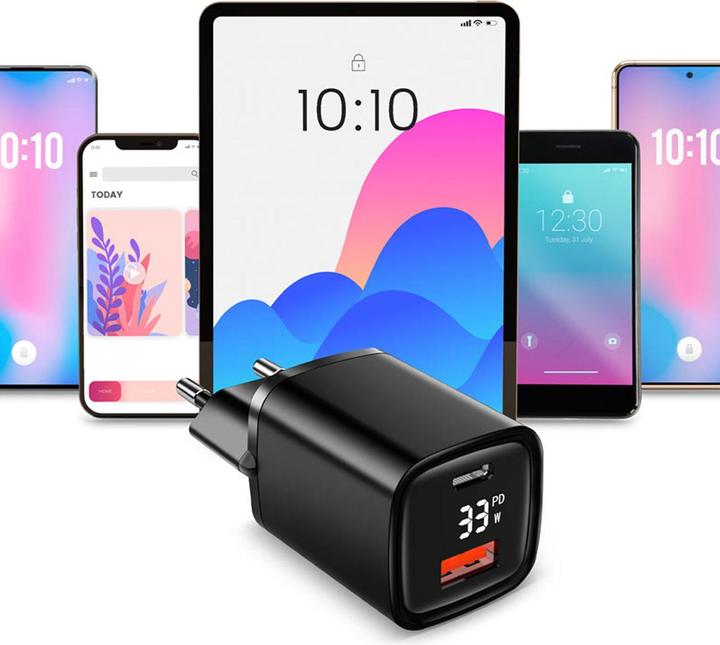 Produktbild Eaxus Dual Port 47801 USB-Ladegerät Steckdose Ausgangsstrom (max.) 3000 mA 2 x U (33 W, 2 Ports)