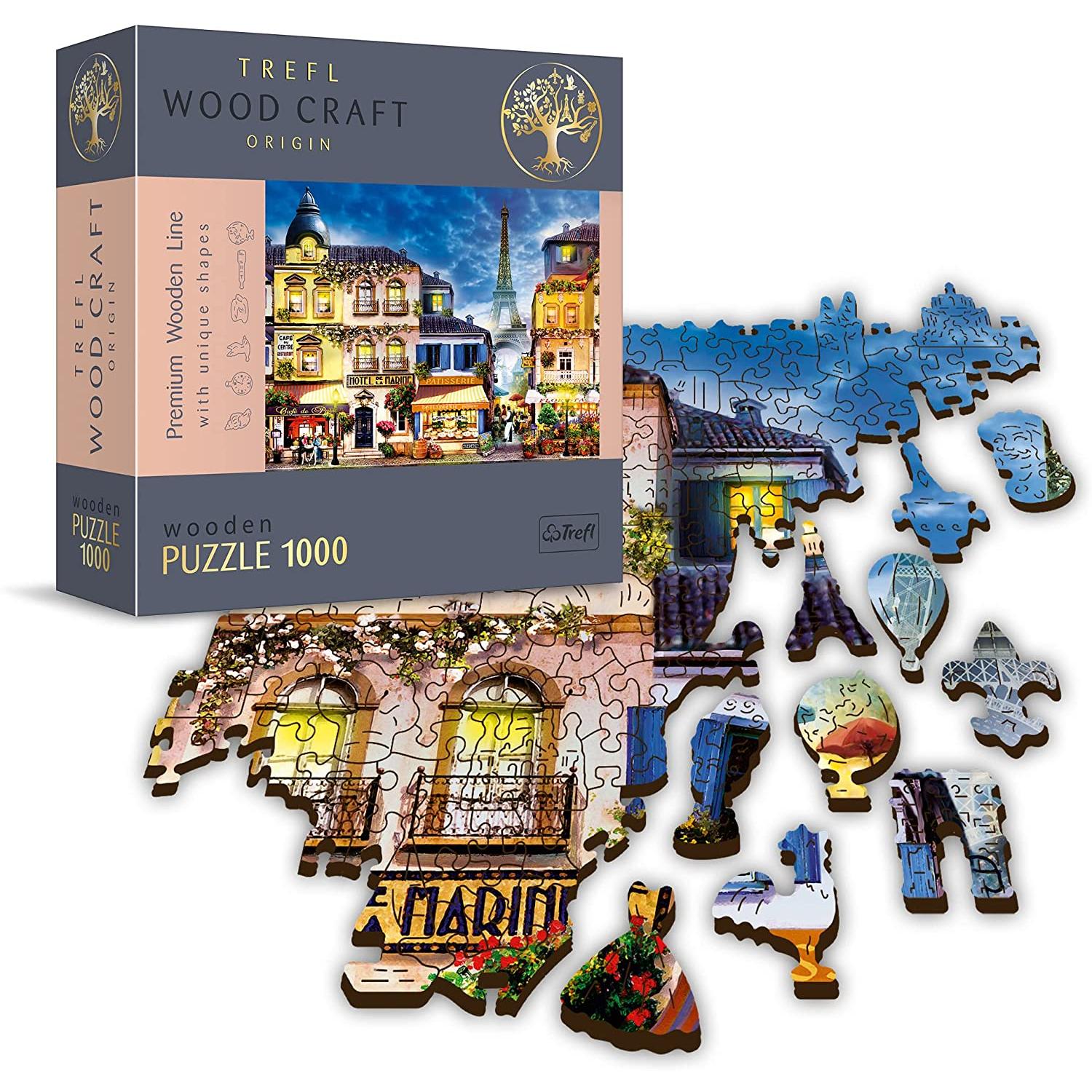 Trefl Holz Puzzle Franz?sische Allee 1000T (1000 Teile)