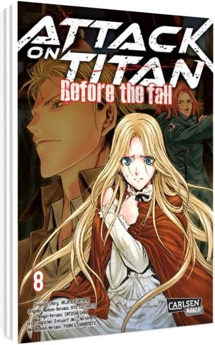 Produktbild Attack on Titan - Before the Fall 8 (Deutsch, Hajime Isayama, 2017)