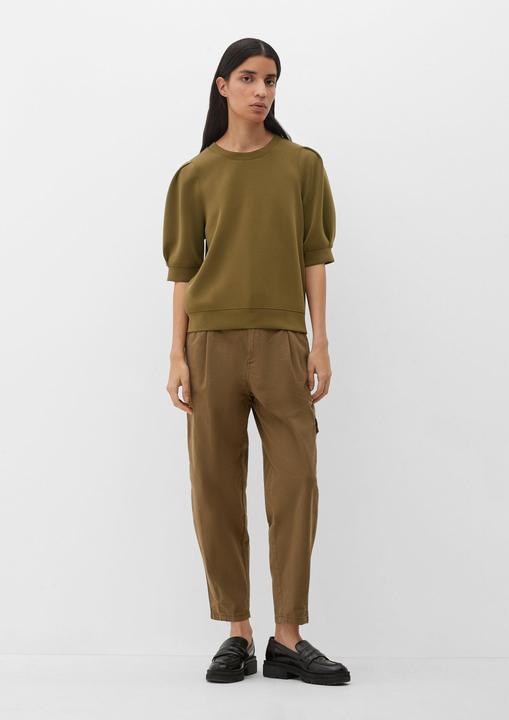 Produktbild s.Oliver Sweatshirt Sweatshirt mit halblangem Arm (38)