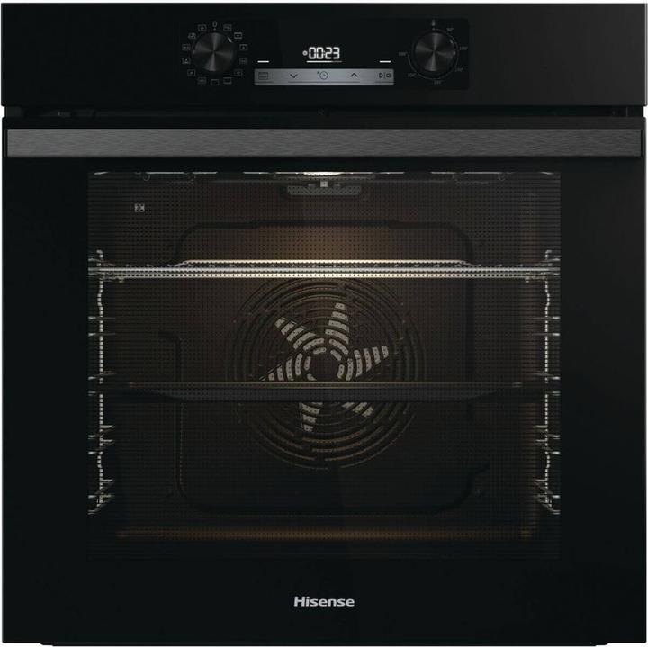Hisense Backofen Pyrolyse BlackGlass HI4 BI 64211PB Glasfront schwarz