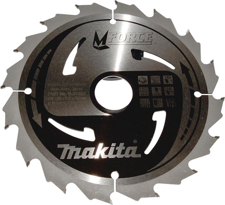 Immagine prodotto Makita M-FORCE Lama per sega 180x30x16Z
