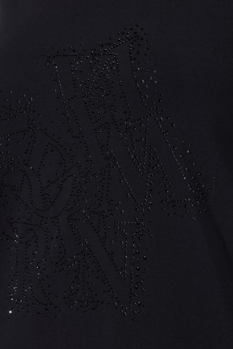 Produktbild Ulla Popken Shirt, Ziersteine, Classic, V-Ausschnitt, 3/4-Arm (54)