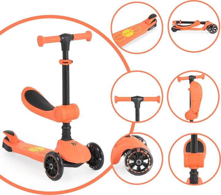 Immagine prodotto Moni Monopattino per bambini 2 in 1 Lamborghini