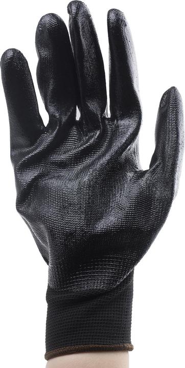 Produktbild RS PRO Black Nitrile coated polyester glove 9 (9)