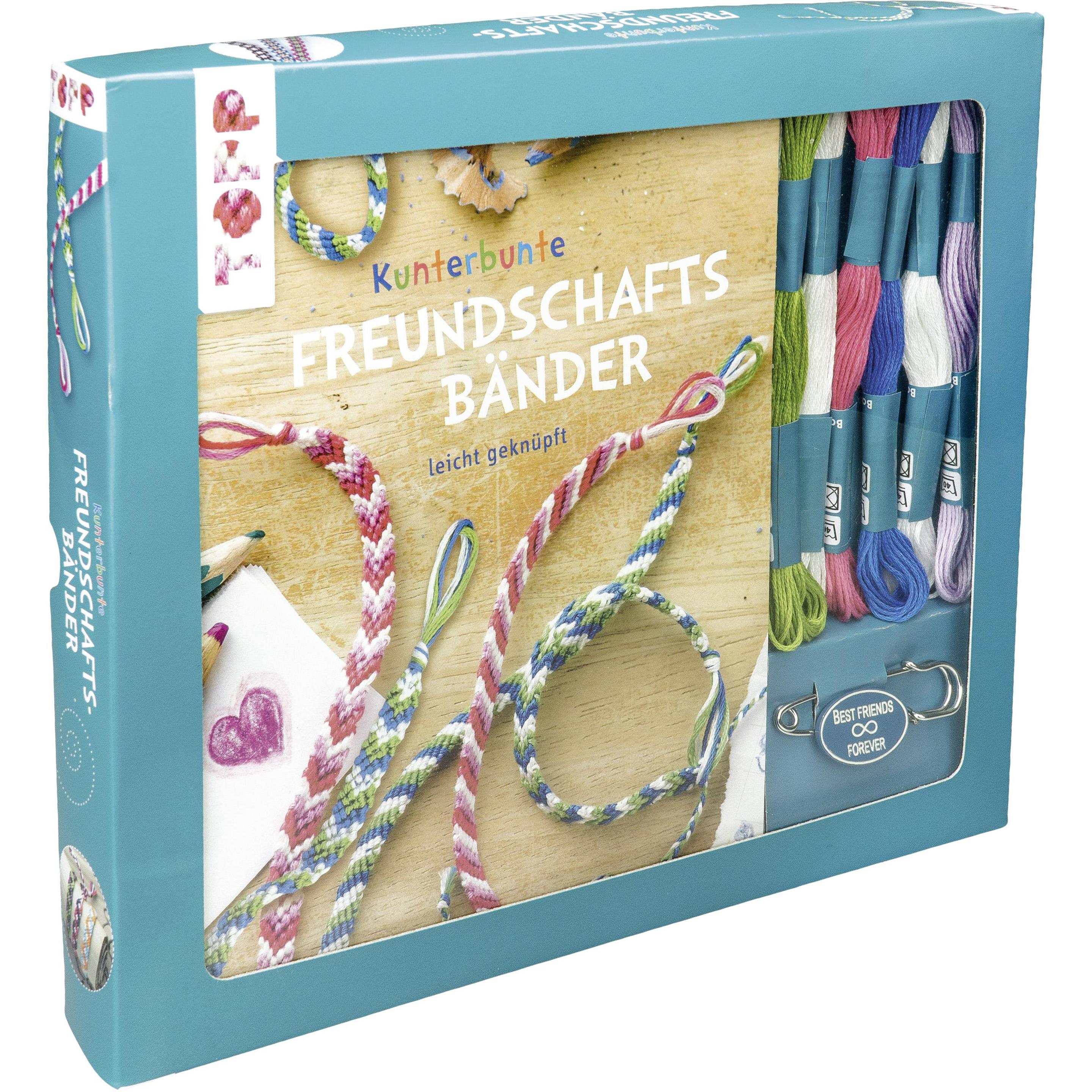 Kreativ-Set Kunterbunte Freundschaftsbänder, Kinderbücher von Heike Roland