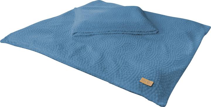 Produktbild Roba Wiegenset 2-teilig 'Seashells' indigo (80 x 80 cm, 80 x 80 cm)