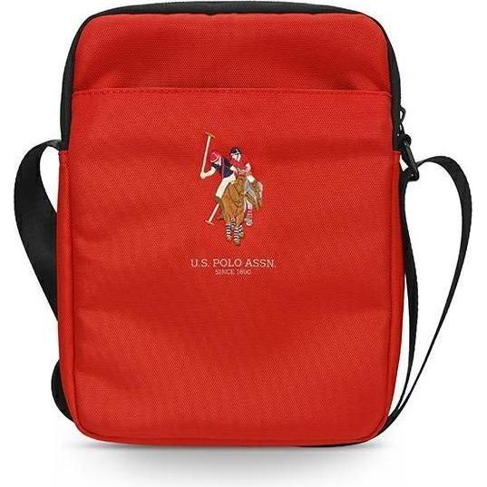 U.S. Polo US Polo Torba USTB10PUGFLRE 10" czerwona /rosso (10"), Borsa per Notebook, Rosso