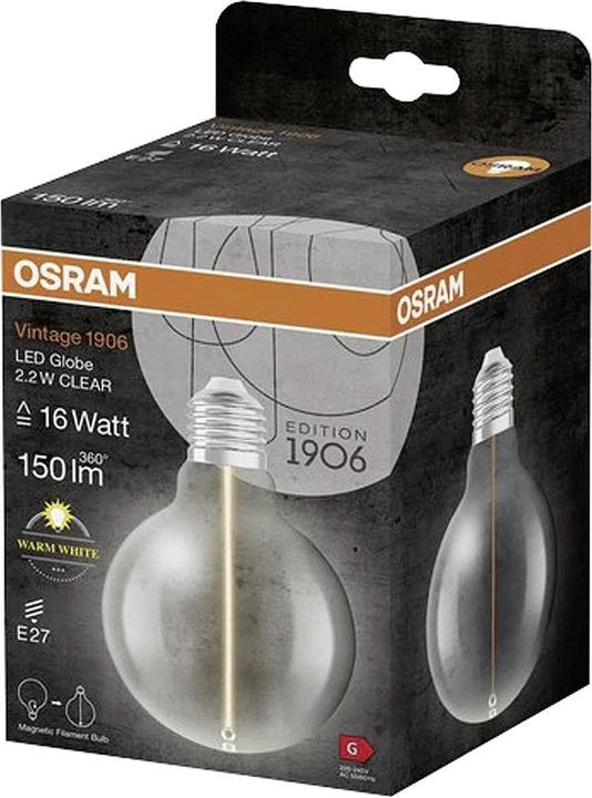 Image du produit Ledvance Lampe LED (E27, 2.20 W, 150 lm, 1 x, G)