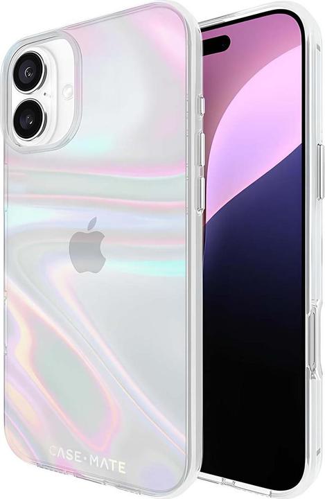 Produktbild Case-Mate Soap Bubble – iPhone 16 Plus Hülle (irisierend) (Apple iPhone 16 Plus)