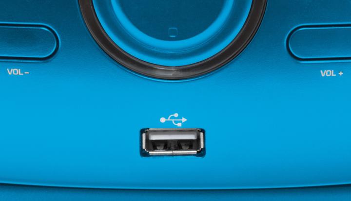 Produktbild Bigben Tragbares CD/ Radio CD61 USB - blau (FM)
