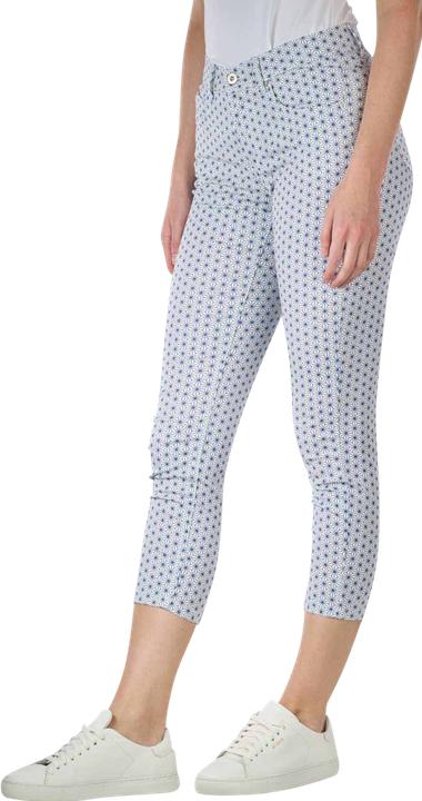 Actual product image Angels Modern Graphic Print Ornella Pant Slim Fit Smokey Blu (28)