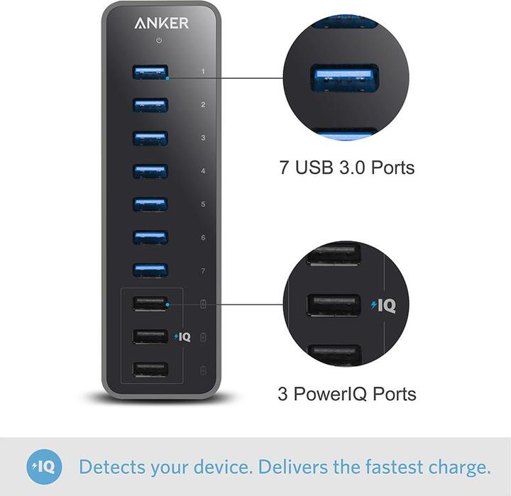 Immagine prodotto Anker A7505312 (USB-B, 7 porte)