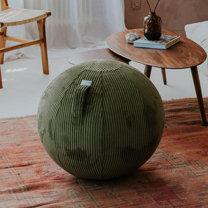 Immagine prodotto Vluv Palla per sedersi Vlip Ø 50-55 cm, oliva (55 cm)