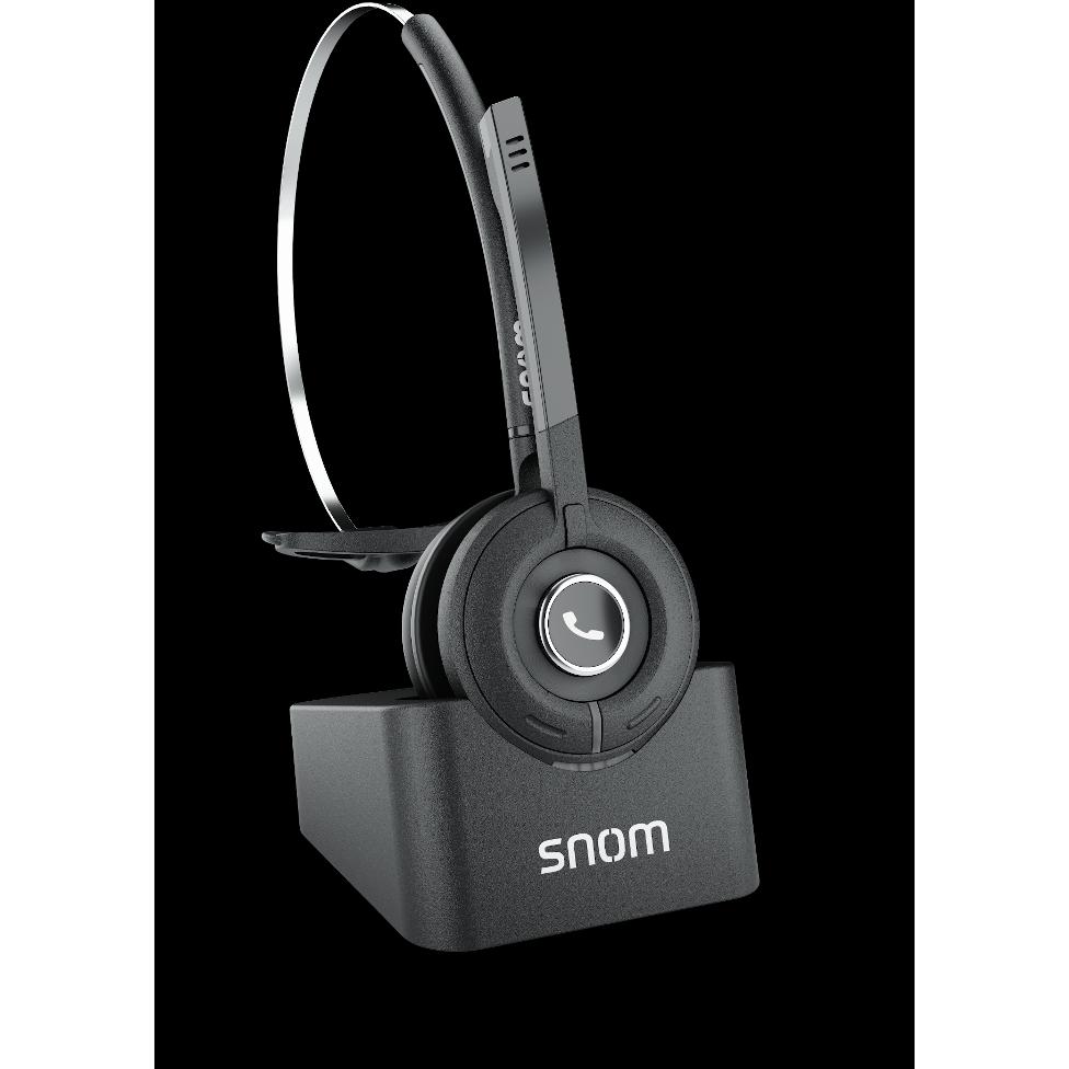 Thumbnail - Snom A190 (Kabellos), Office Headset, Schwarz