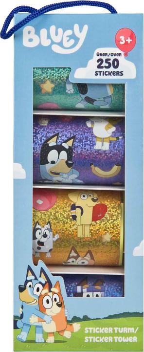 Produktbild Undercover Bluey Tower Aufkleber - über 250 Stück. (250 Sticker)