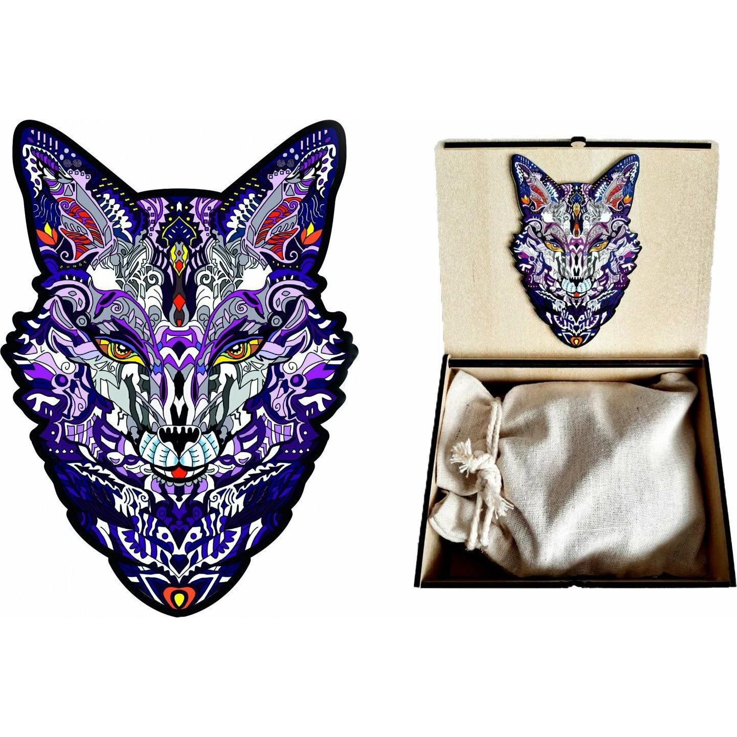 Thumbnail - Fa Lixen Holzpuzzle Fuchs XL 165 Teile im Geschenkkarton (165 Teile)