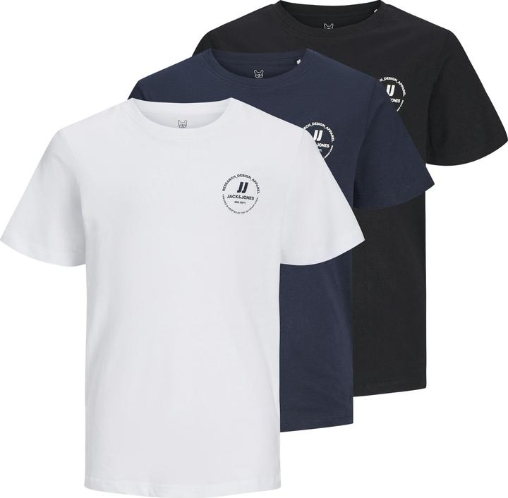 Immagine prodotto Jack & Jones Jjeswift Tee Ss Noos 3pk Mp Jnr (128)