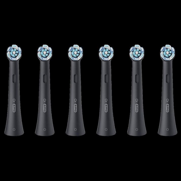 Actual product image Oral-B iO RB CBF-6 UltimateClean Black 6-pack (6x)