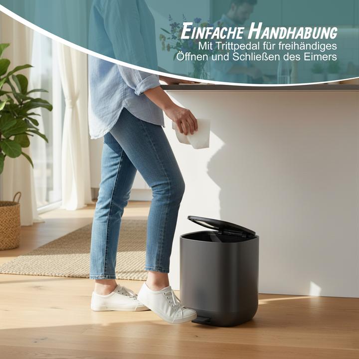 Produktbild Relaxdays Bad-Mülleimer (5 l)