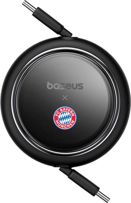 Actual product image Baseus USB-C to USB-C 100W Charging Cable (Black) Bayern Edition (1 m, 100 W)