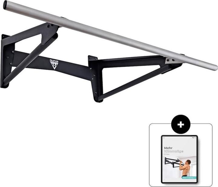 Pullup & Dip Muscle-Up Bar, Klimmzugstange mit extra Wandabstand