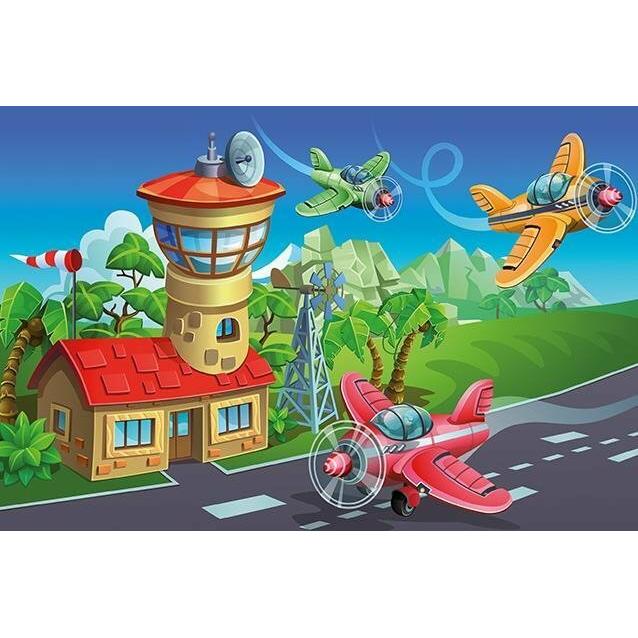 Thumbnail - Lamberth ART PUZZLE Holzpuzzle Crazy pilots 50 Teile (50 Teile)
