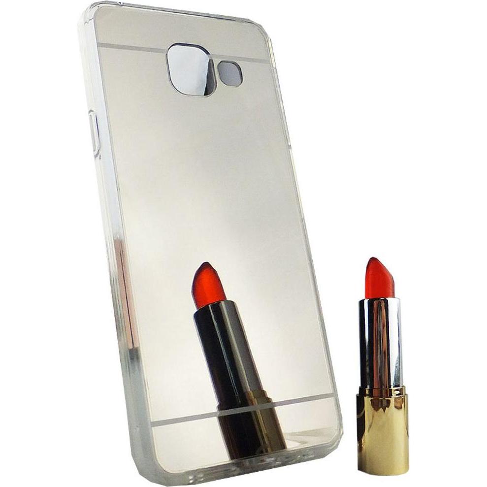 König Design Handyhülle für Samsung Galaxy A3 (2016) Schutzcase Backcover Bumper Etuis Silber (Samsung Galaxy A3 (2016))...