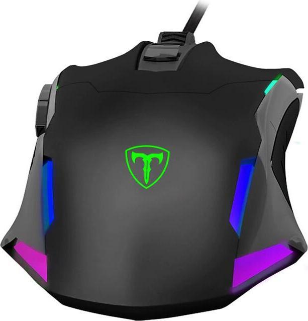 Actual product image T-Dagger Gaming mouse Beifadier black RGB lighting (Cable)