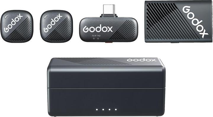 Godox Cube C Combo Kit1 2.4GHz Wireless Microphone System